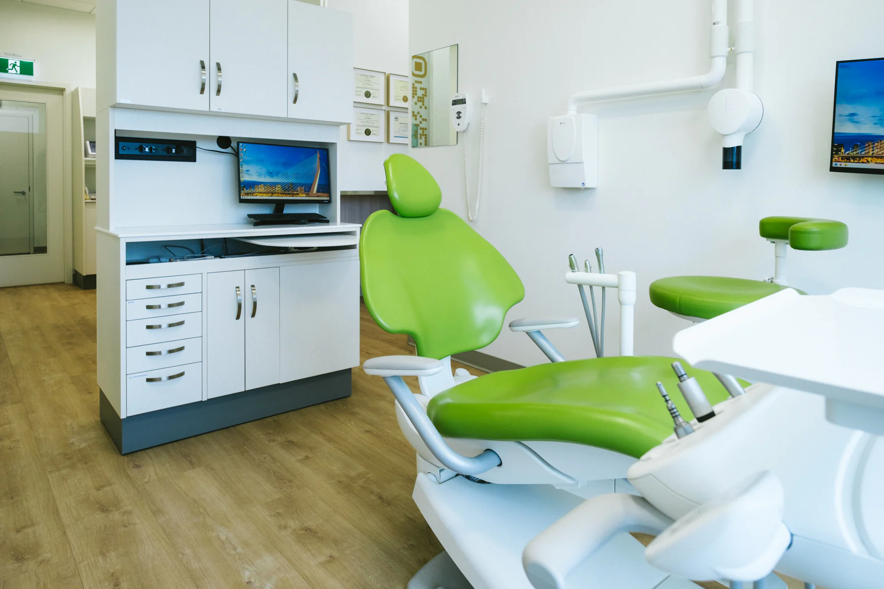 Interior of Uxbridge Dental Care in University Heights